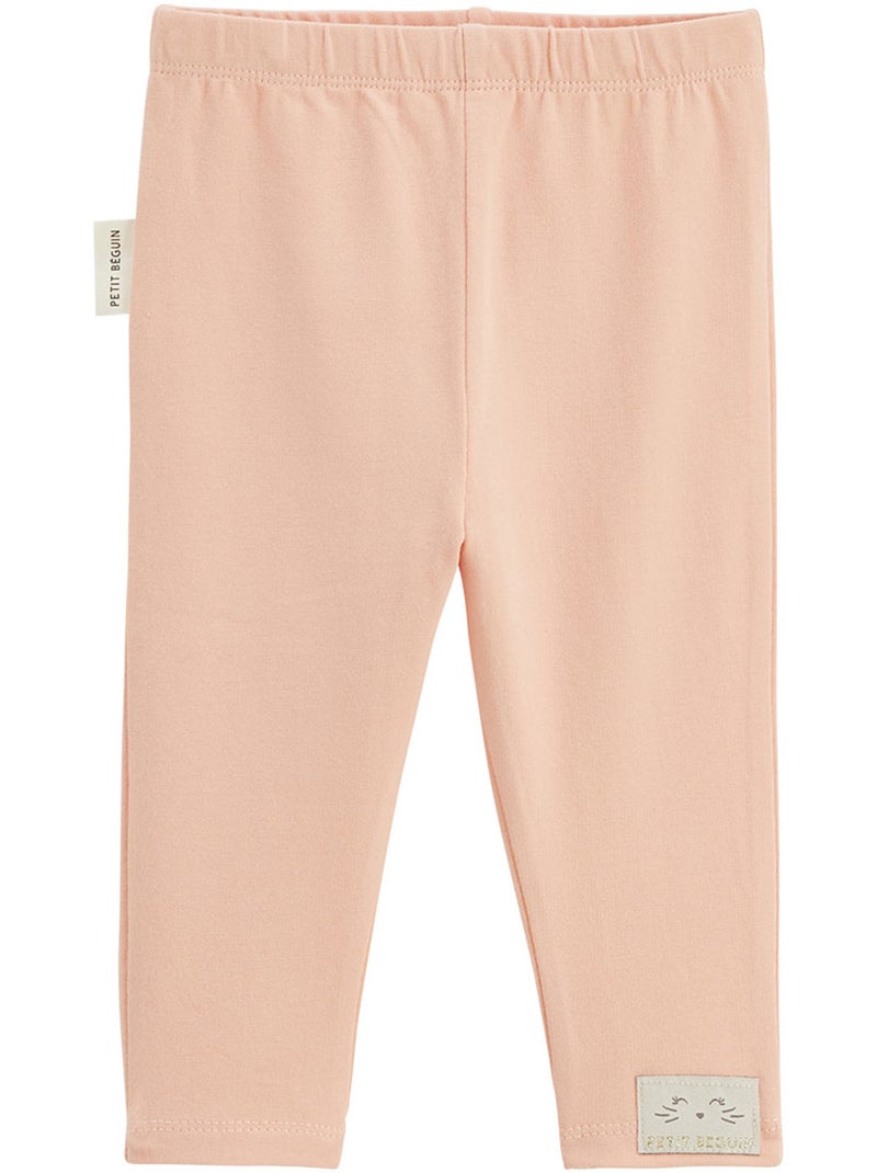 Lot de 4 leggings bébé Badian Rose - Kiabi