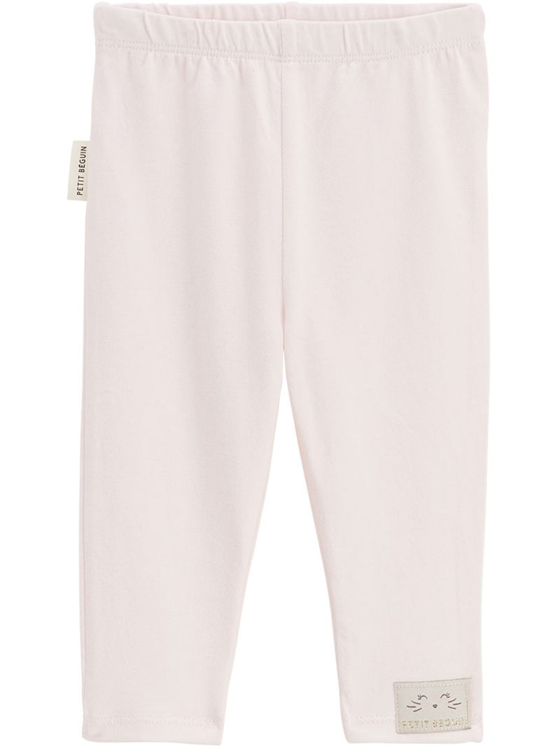 Lot de 4 leggings bébé Badian Rose - Kiabi