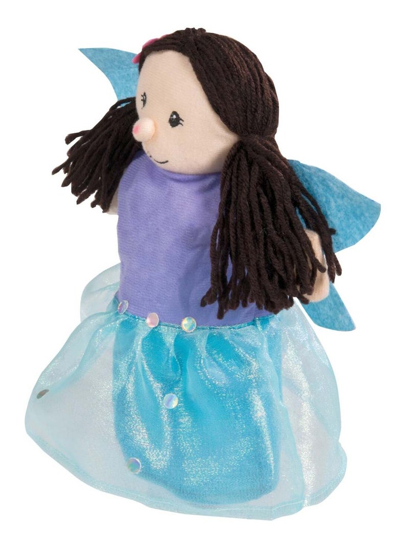 Lot de 4 marionnettes à main - Licorne fée dragon et chevalier ROBA Multicolore - Kiabi