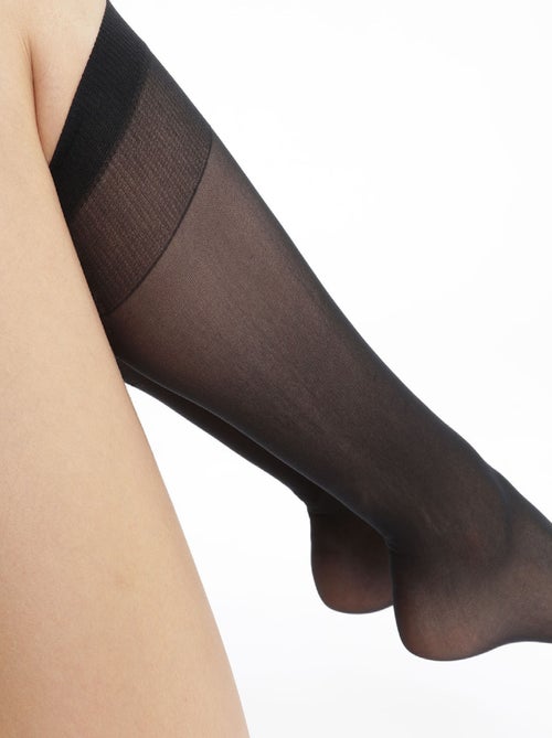 Lot de 4 mi-bas ECODIM - Kiabi