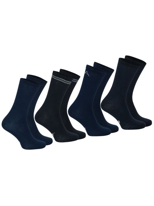 Lot de 4 mi-chaussettes homme Ecopack Athena - Kiabi