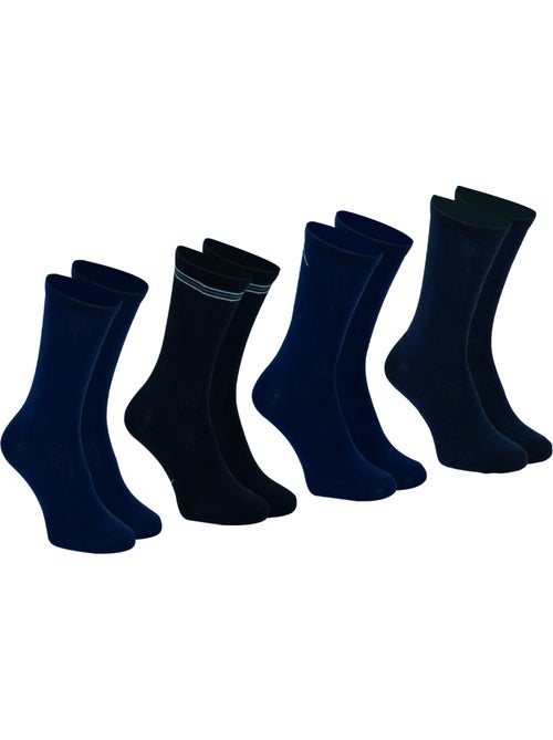 Lot de 4 mi-chaussettes homme Ecopack Athena - Kiabi