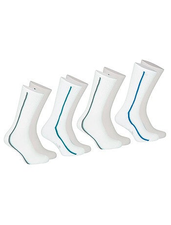 Lot de 4 mi-chaussettes homme Odor Control Athena