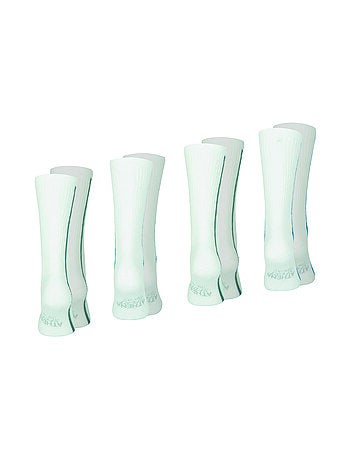Lot de 4 mi-chaussettes homme Odor Control Athena