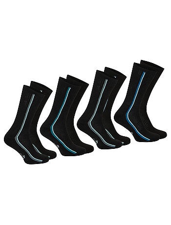 Lot de 4 mi-chaussettes homme Odor Control Athena