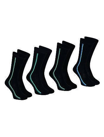 Lot de 4 mi-chaussettes homme Odor Control Athena