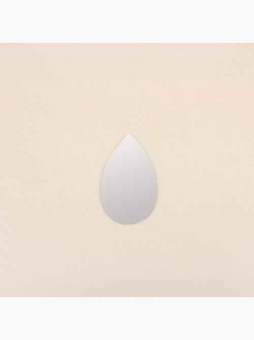 Lot de 4 miroirs forme gouttes 16 x10cm - Kiabi