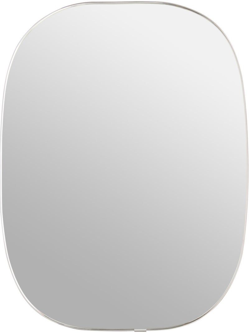 Lot de 4 miroirs muraux formes organiques ROMAN Argent - Kiabi
