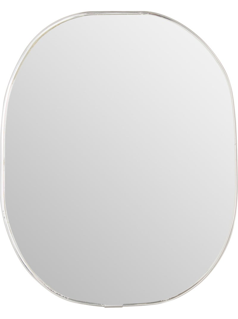 Lot de 4 miroirs muraux formes organiques ROMAN Argent - Kiabi