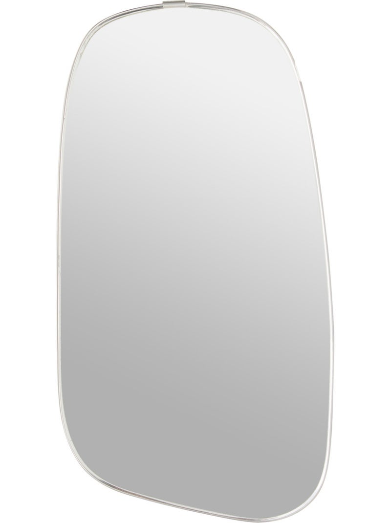 Lot de 4 miroirs muraux formes organiques ROMAN Argent - Kiabi