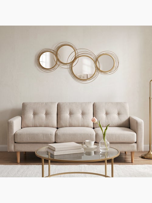 Lot de 4 miroirs ronds muraux - Kiabi