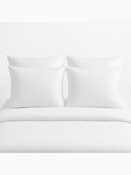 Lot de 4 oreillers moelleux anti acariens - Kiabi Lot de 4 oreillers moelleux anti acariens - Kiabi