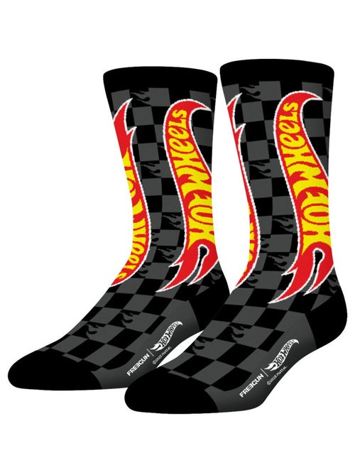 Lot de 4 paire de chaussettes enfant Hot Wheels Freegun - Kiabi