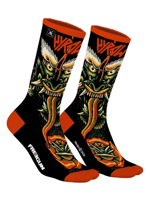 Lot de 4 paires chaussettes Homme Hyraw Freegun - Kiabi
