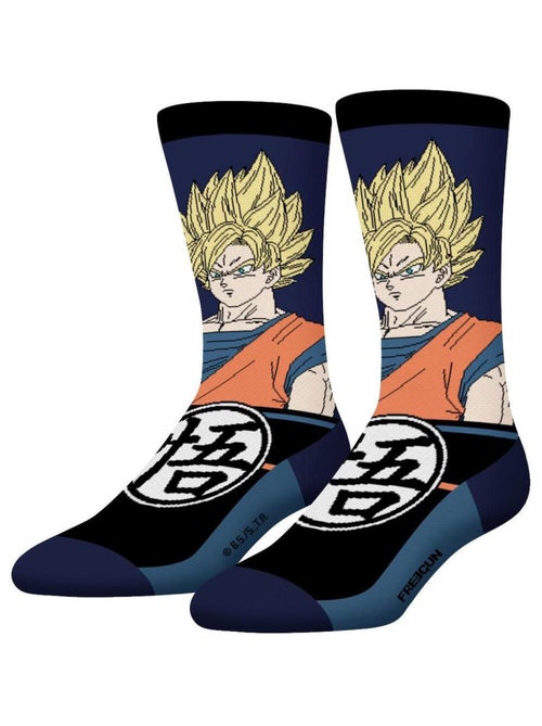 Lot de 4 paires de chaussette homme Dragon Ball Z Freegun - Kiabi