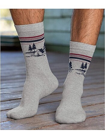 Lot de 4 paires de chaussettes fantaisie - atlas for men