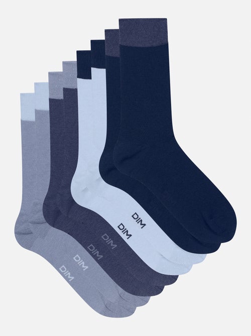 Lot de 4 paires de chaussettes coton peigné EcoDim - Kiabi