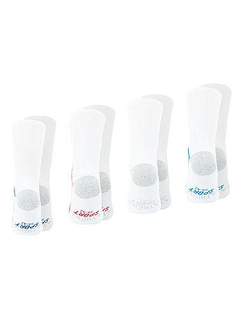 Lot de 4 paires de chaussettes de sport hautes Athena