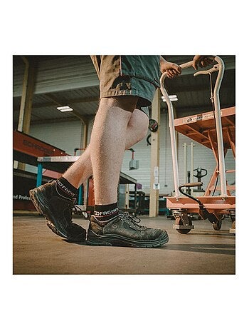 Lot de 4 paires de Chaussettes de travail courtes Hexa Facom