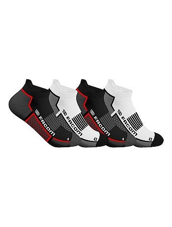 Lot de 4 paires de Chaussettes de travail courtes Hexa Facom