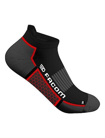 Lot de 4 paires de Chaussettes de travail courtes Hexa Facom