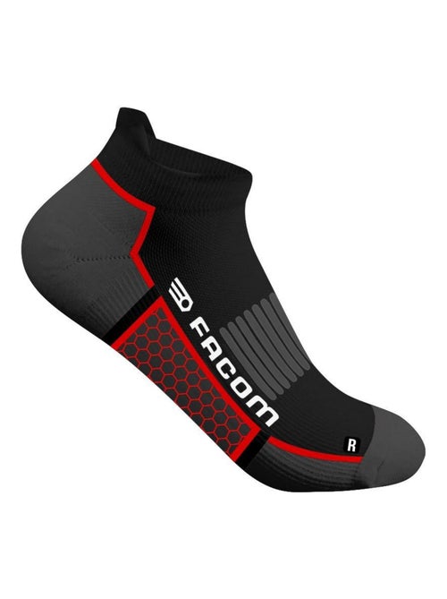 Lot de 4 paires de Chaussettes de travail courtes Hexa Facom - Kiabi