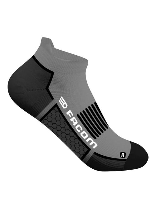 Lot de 4 paires de Chaussettes de travail courtes Hexa Facom - Kiabi