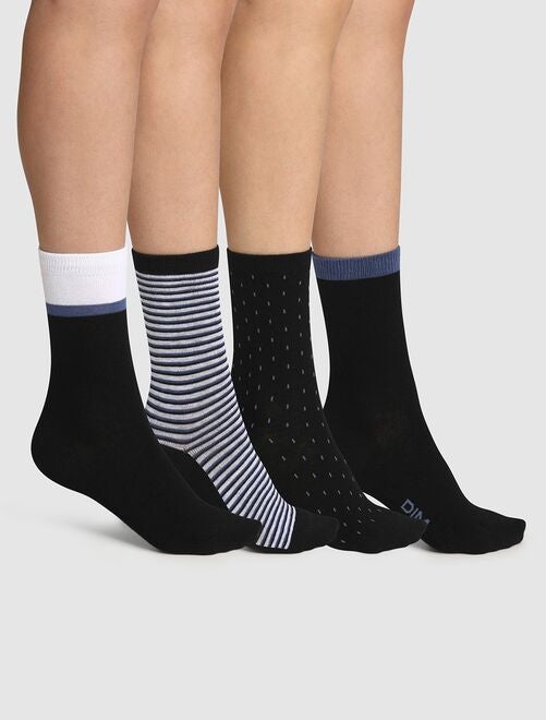 Lot de 3 paires de chaussettes de sport 'DIM' - Blanc - Kiabi - 9.00€