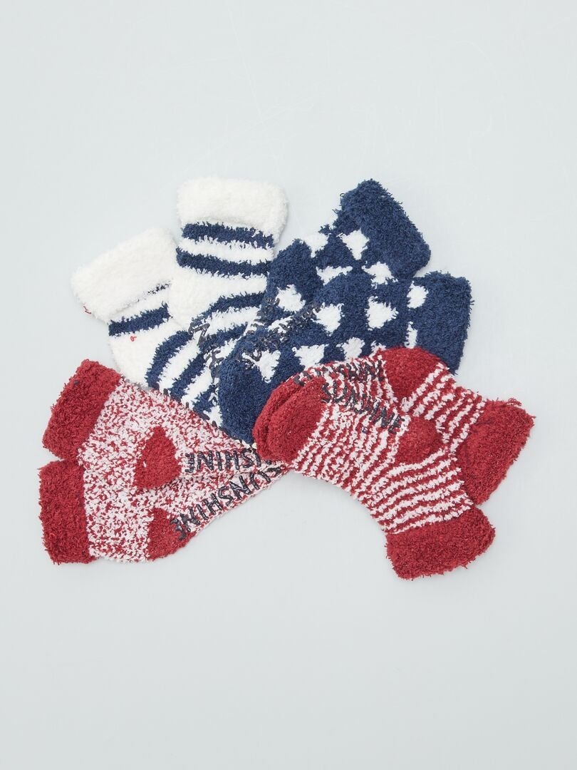 Chaussons Chaussettes Femme Lot De 3 Paires De Chaussettes Chaudes Et Amusantes Pour L'hiver - Antidérapant - Avec Picots - Pour La Maison - Chaussettes De Noël - Cadeau De Noël
