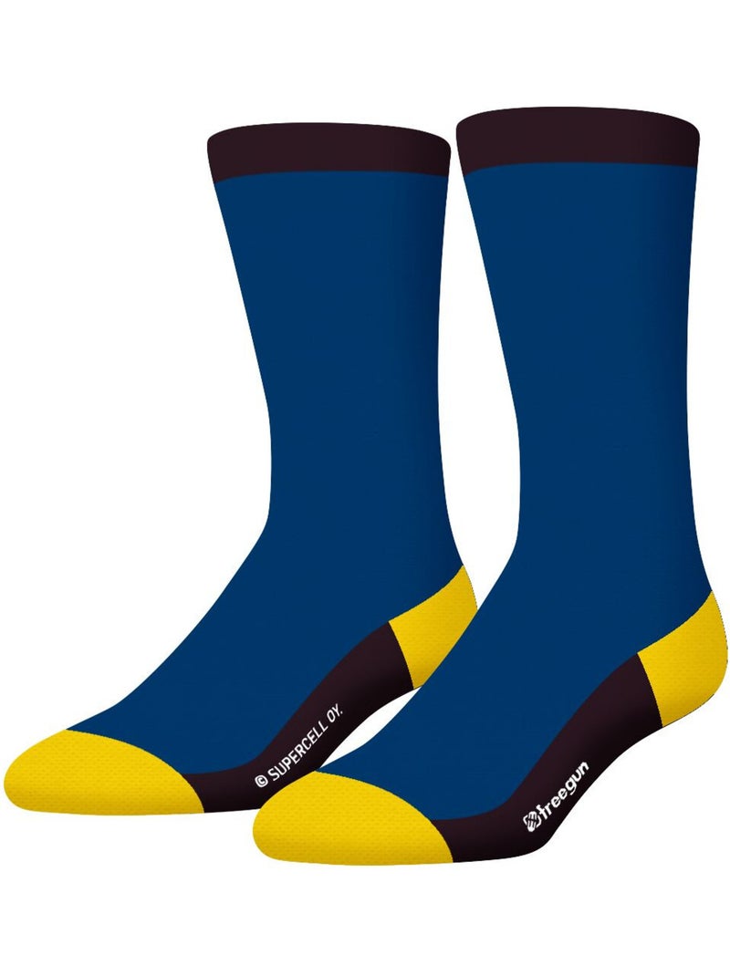 Lot de 4 paires de chaussettes enfant Brawl Stars Freegun Bleu - Kiabi