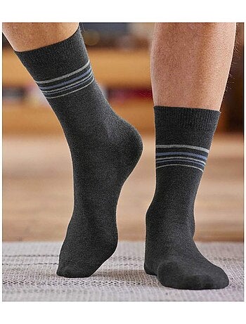 Lot de 4 Paires de Chaussettes Jacquard - ATLAS FOR MEN