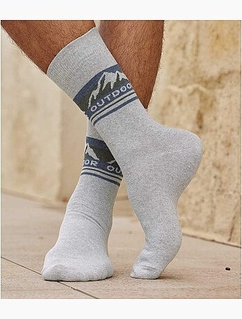 Lot de 4 paires de chaussettes fantaisie - atlas for men