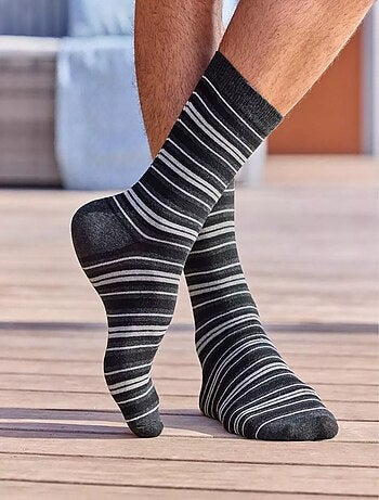 Lot de 4 Paires de Chaussettes Jacquard - ATLAS FOR MEN