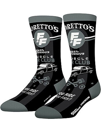 Lot de 4 paires de chaussettes fast and furious freegun