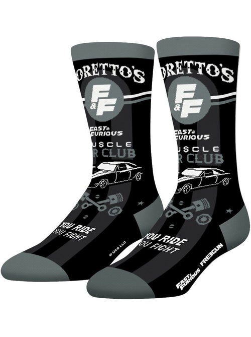 Lot de 4 paires de chaussettes Fast and Furious Freegun - Kiabi