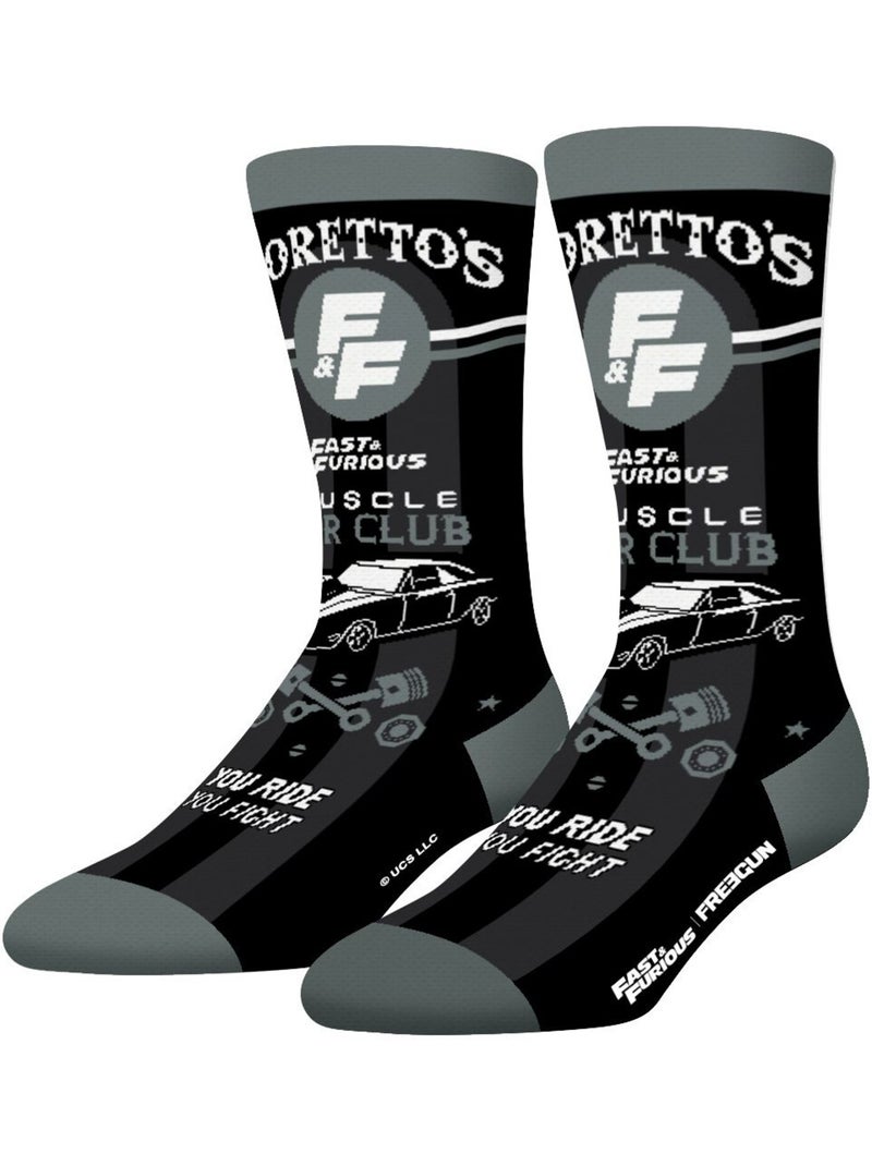 Lot de 4 paires de chaussettes Fast and Furious Freegun Orange - Kiabi