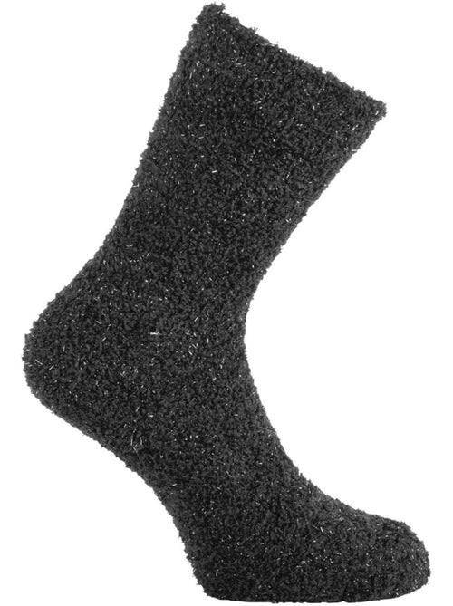 Lot de 4 paires de chaussettes femme en maille chenille lurex angela pierre cardin - Kiabi Lot de 4 paires de chaussettes femme en maille chenille lurex angela pierre cardin - Kiabi
