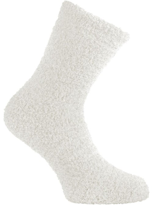 Lot de 4 paires de chaussettes femme en maille chenille lurex angela pierre cardin - Kiabi Lot de 4 paires de chaussettes femme en maille chenille lurex angela pierre cardin - Kiabi