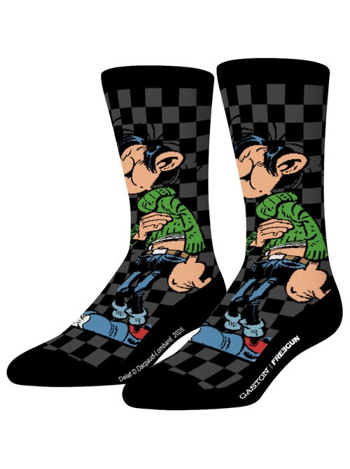 Lot de 4 paires de chaussettes Gaston Lagaffe Freegun - Kiabi