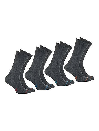 Lot de 4 paires de chaussettes hautes crew Ecopack Athena