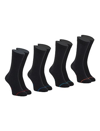 Lot de 4 paires de chaussettes hautes crew Ecopack Athena