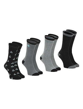 Lot de 6 paires de chaussettes 'adidas' - Noir - Kiabi - 23.00€
