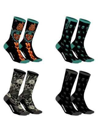 Lot de 4 paires de chaussettes Homme Hyraw Freegun