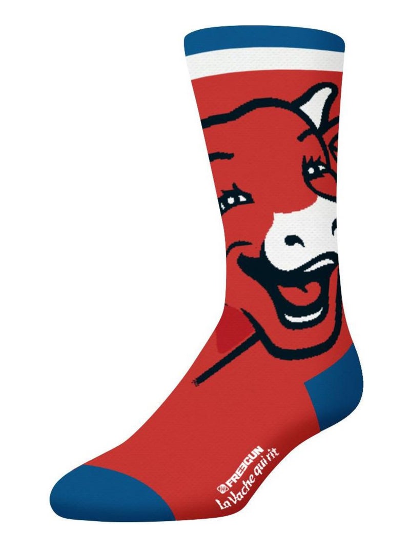 Lot de 4 paires de chaussettes homme La Vache Qui Rit Freegun Bleu - Kiabi