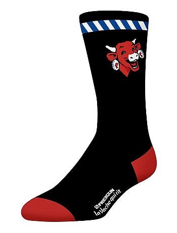 Lot de 4 paires de chaussettes homme La Vache Qui Rit Freegun