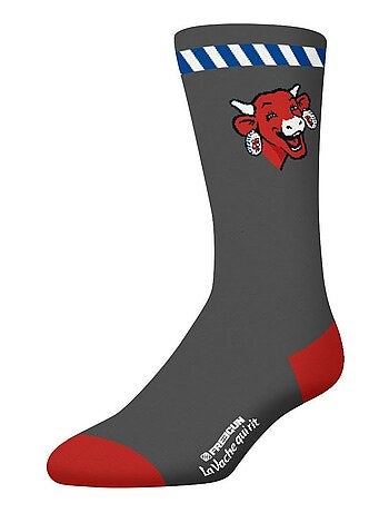 Lot de 4 paires de chaussettes homme La Vache Qui Rit Freegun