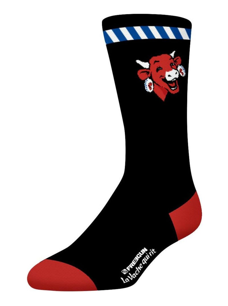 Lot de 4 paires de chaussettes homme La Vache Qui Rit Freegun Gris - Kiabi