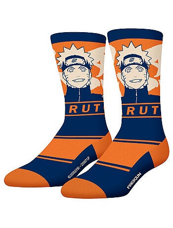 Lot de 4 paires de chaussettes homme naruto shippuden freegun