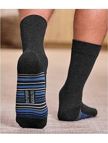 Lot de 4 paires de chaussettes jacquard - atlas for men