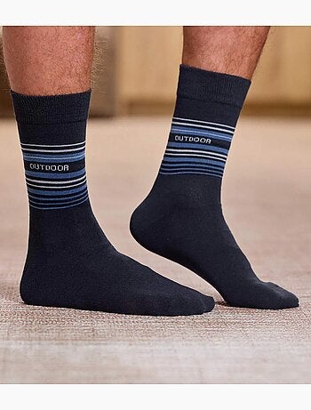 Lot de 4 paires de chaussettes jacquard - atlas for men